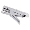 thumbnail image 1 of Hand Held Stapler, Practical Desktop Stapler Frosted Surfaces  For Binding Documents Black,Transparent, 1 of 8