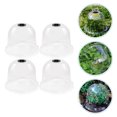 thumbnail image 3 of Shisuyan 4pcs Garden Plant Dome Reusable Plant Protection Cover Transparent Garden Plant Dome, 3 of 8