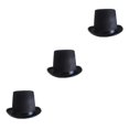 thumbnail image 3 of Transemion Adult Top Hat Victorian Magician Fancy Accessory Fit One Dress Size Most Style A 3Set, 3 of 6