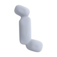 thumbnail image 4 of Tnarru Long Body Pillow Comfortable Gift Memory Foam Bed Pillow for Back Legs Gray, 4 of 8