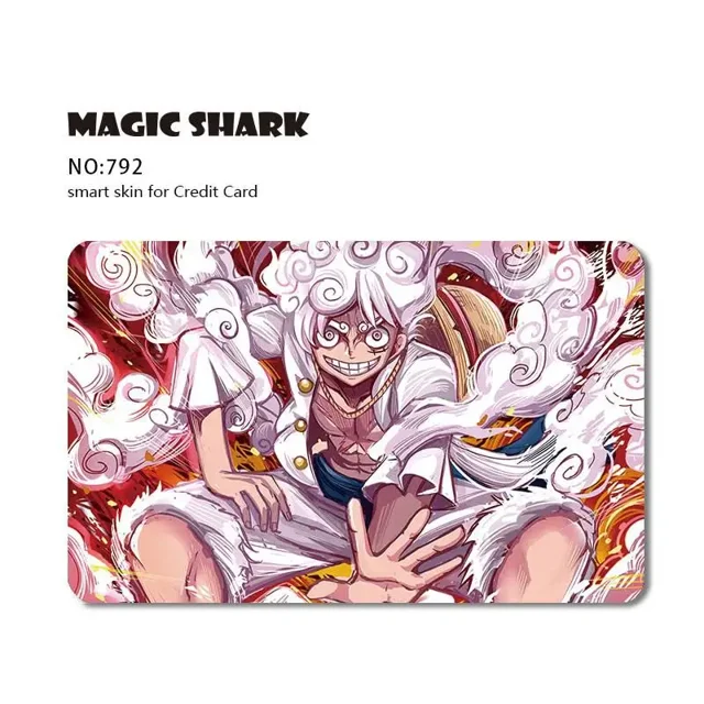 Fashion Cartoon Anime Game PVC Matte Film Sticker Case Skin for Credit Card Big Small No Chip 792 Big Chip