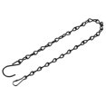 thumbnail image 1 of Unique Bargains 50cm Extension Lighting Chain S Hook Hanging Chains Black 8 Pack, 1 of 6
