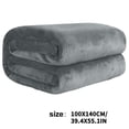 thumbnail image 3 of Solid Color Blanket Fleece Blanket Fleece Gift Yoga Cover Blanket French Fleece Blanket, 3 of 8
