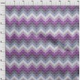 thumbnail image 3 of oneOone Silk Tabby Purple Fabric Turtle Block Sewing Craft Projects Fabric Prints By Yard 42 Inch Wide, 3 of 4