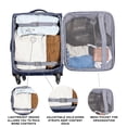 thumbnail image 3 of Jetstream Softside Carry-On Luggage, Lightweight Rolling Travel Suitcase with Spinner Wheels, 3 of 6