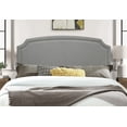 thumbnail image 4 of HMD Cora Upholstered Twin Headboard, Gray, 4 of 4