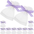 thumbnail image 4 of SHISUYAN 10pcs Lavender Sachet Bags Refillable Fragrance Pouches Clear Design, 4 of 8