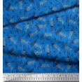 thumbnail image 2 of Soimoi Polyester Crepe Fabric Notes,Piano & Guitar Musical Instrument Print Fabric by The Yard 42 Inch Wide, 2 of 3