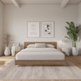 thumbnail image 2 of Nexera Satori Low Platform King Bed with Headboard, Brown Oak, 2 of 6