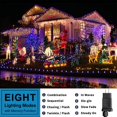 thumbnail image 4 of MesaSe Halloween Decorations Clearance Sale  100 LED Christmas Lights Outdoor 10M Clear String Fairys Lights 8Function, 4 of 8