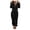 Pyjama en Molleton Noir pour Femme, variante sur aohooy Pyjama Ample Duveteux pour Femmes Grande Taille en Molleton Sherpa Combinaison Ample à Capuche Zippée à Manches Longues Tenue de Détente une Pièce Barboteuse Rouge,TTTTG