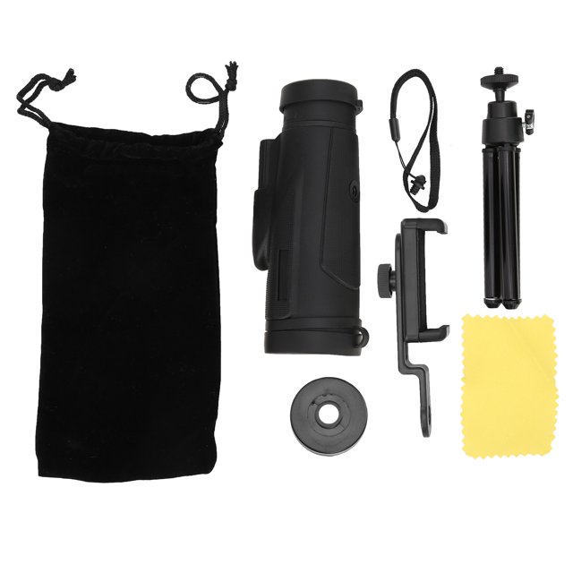 12x50 HD Monocular Telescope Waterproof Light Night Vision Telescope for Hiking Outdoor