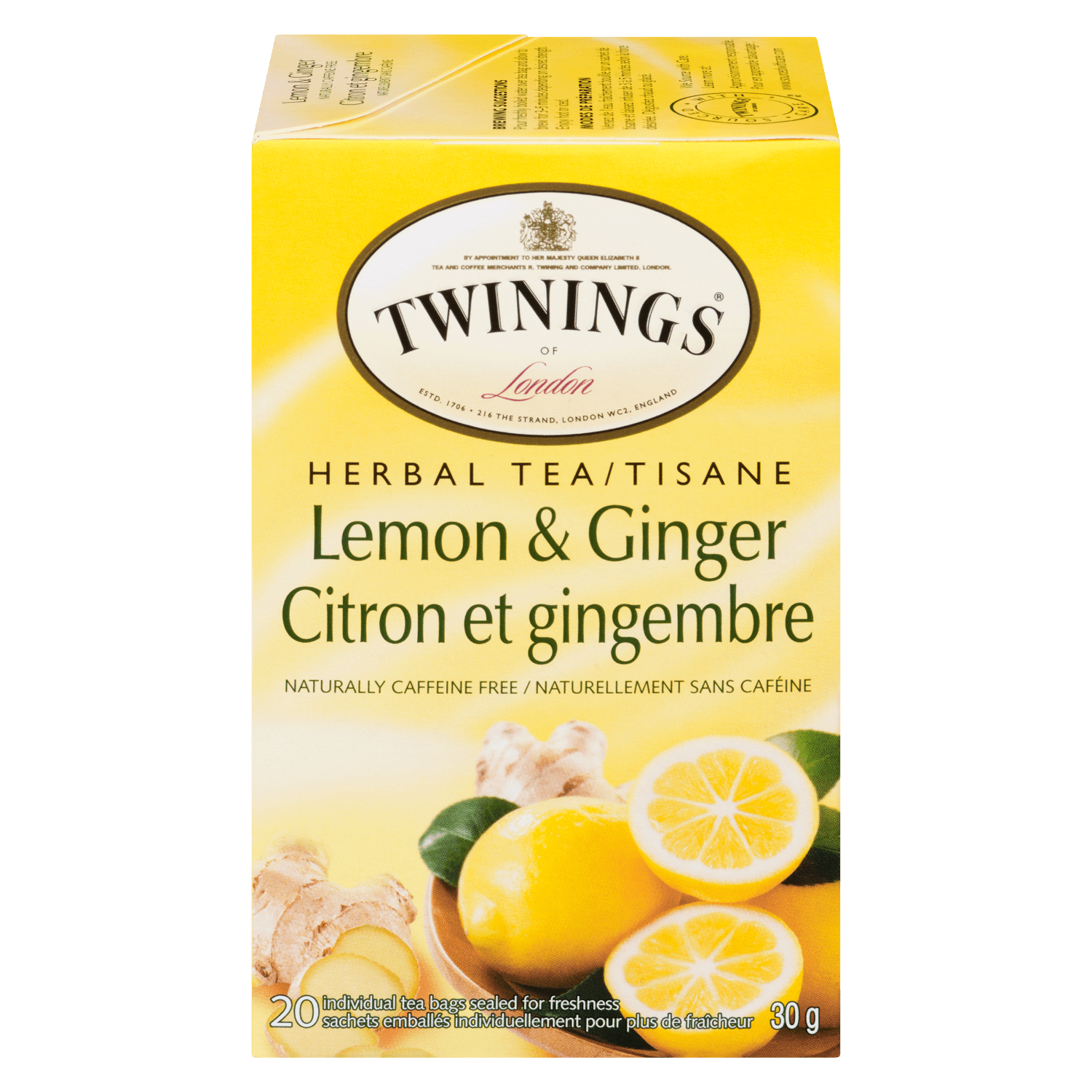 Twinings Lemon Ginger Herbal Tea
