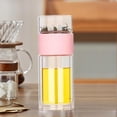 thumbnail image 4 of Danhjin Vacuum Flask Tea Infuser Tea Infuser With Tea Filter Glass Tea Infuser Bottle Portable Tea Separator Tea Cup Double Glass Tea Infuser Bottle, 4 of 4