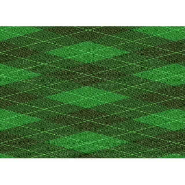 Ahgly Company Machine Washable Indoor Rectangle Transitional Deep Emerald Green Area Rugs, 5' x 8'