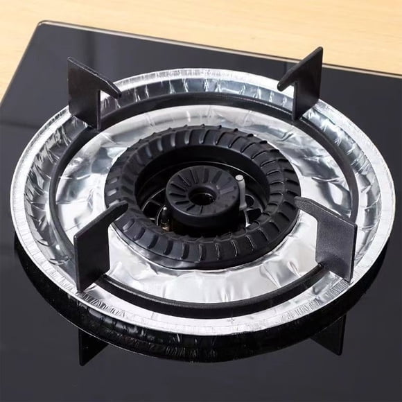 Stove Top Covers For Gas Burners Foil Liners To Catch Oil Grease And Food Spills