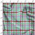 thumbnail image 2 of Soimoi Poly Georgette Fabric Plaid Check Print Fabric by Yard 52 Inch Wide, 2 of 5
