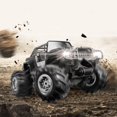 thumbnail image 4 of Voiture Télécommandée avec Lumière LED et Pulvérisation Rechargeable 2.4Ghz RC Voiture de Course avec Batterie 500mAh Tout-Terrain RC Camion Tout-Terrain Réutilisable Modèle de Voiture Jouet pour Enfants Garçons Filles, 4 of 8