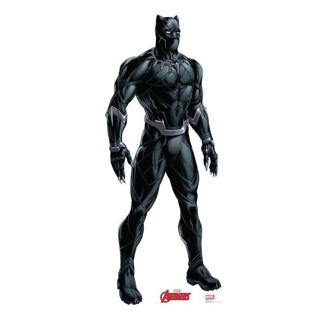 Advanced Graphics Black Panther Life Size Cardboard Cutout Standup - Marvel's Avengers Animated