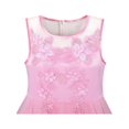 thumbnail image 4 of Robe de Fille Illusion Caramel Concours Mariage Fête 7 Ans, 4 of 7
