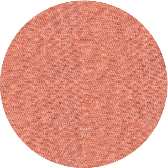 Ahgly Company Tapis d'Intérieur Lavable à la Machine, Carré, Transitionnel, Orange Rouge Orange, Tapis de Zone, 3 Pieds Carré