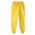 thumbnail image 1 of Timegard Womens Sweatpants Elastic High Waist Cinch Bottom Pants Drawstring Sports Athletic Solid Color Trousers, 1 of 2