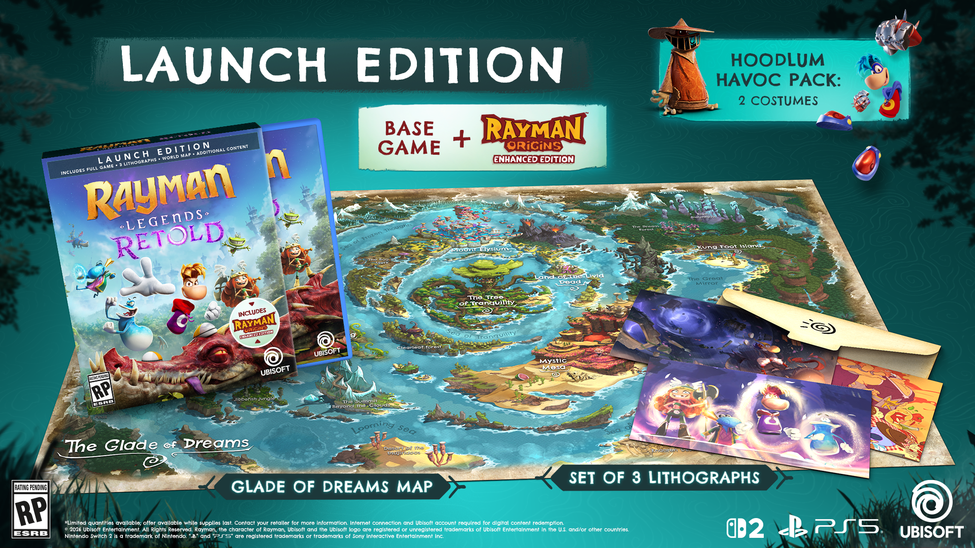 Jeu vidéo Rayman Legends Retold - Launch Edition pour (PlayStation 5)