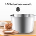 thumbnail image 4 of Electric Hand Mixer With 7-Speed Control And Stainless Steel Beaters For Batter Milkshakes Cream 1.7 L Capacity 150 W, 4 of 6