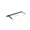 thumbnail image 2 of Supports d'Étagère Flottants - Sheppard Brackets - Installation Facile - Usage Intensif (22 Pouces), 2 of 5