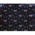 thumbnail image 4 of oneOone Georgette Viscose Fabric Dot & Cat Face Animal Print Fabric BTY 42 Inch Wide, 4 of 4