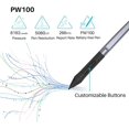 thumbnail image 2 of Refurbished Huion HS64 Creative Pen Tablet, Battery-Free PW100 Stylus with 8192 Pressure Levels, 6.3 x 4 Inch Active Area, Black, Compatible with Windows Mac Linux Android, 2 of 8