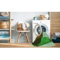 thumbnail image 2 of Ahgly Tapis Rond Lavable en Machine Intérieur Transitionnel Vert Pastel, 5 Pieds Rond, 2 of 7