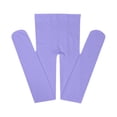 thumbnail image 4 of MIASHUI Collants pour Filles Collants de Ballet pour Filles Bas de Danse Collants, Violet Pâle, 8-9 Ans, 4 of 4