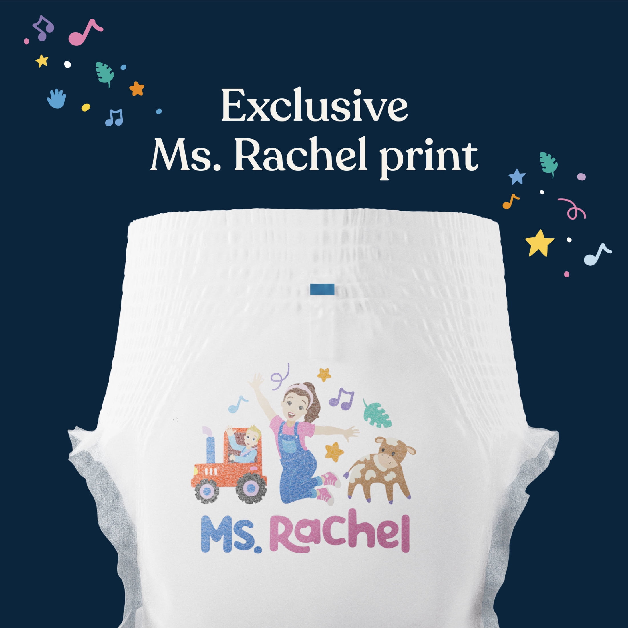Culottes d'apprentissage Millie Moon Ms Rachel, taille 3T-4T, paquet de 22
