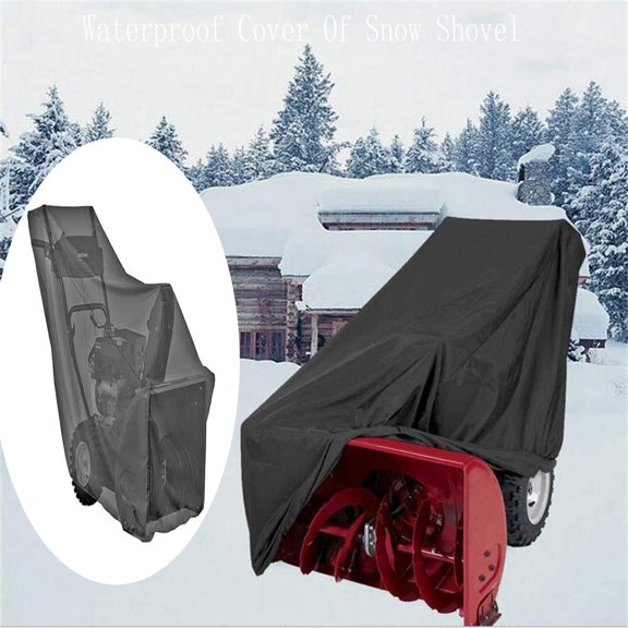 Openpig Snow Blower Cover , Housse pour Chasse-Neige, Housse pour Souffleuse à Neige, Housse pour Chasse-Neige Toutes Saisons de Qualité Supérieure, Imperméable et Antipoussière, Protection UV Supérieure Robuste, Ajustement Universel pour Souffleuses à Neige à Deux Étapes