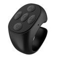 thumbnail image 2 of serony Bluetooth Phone Remote Control Wireless Down Page Wireless Portable Mini Controller Rechargeable Turning Rechargeable for Taking Photos Black, 2 of 9