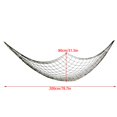 thumbnail image 3 of Hand-woven Meshy Rope Hammock, Ultra Strong Hanging Sleeping Bed Net, Thicken for Outdoor Home, 3 of 7