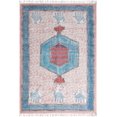 thumbnail image 1 of Casavani Dining Room Natural Cotton Area Rug, Blue 3x20 Ft, 1 of 6