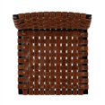 thumbnail image 2 of Butler Specialty Urban Woven Leather Bar Stool in Brown, 2 of 8