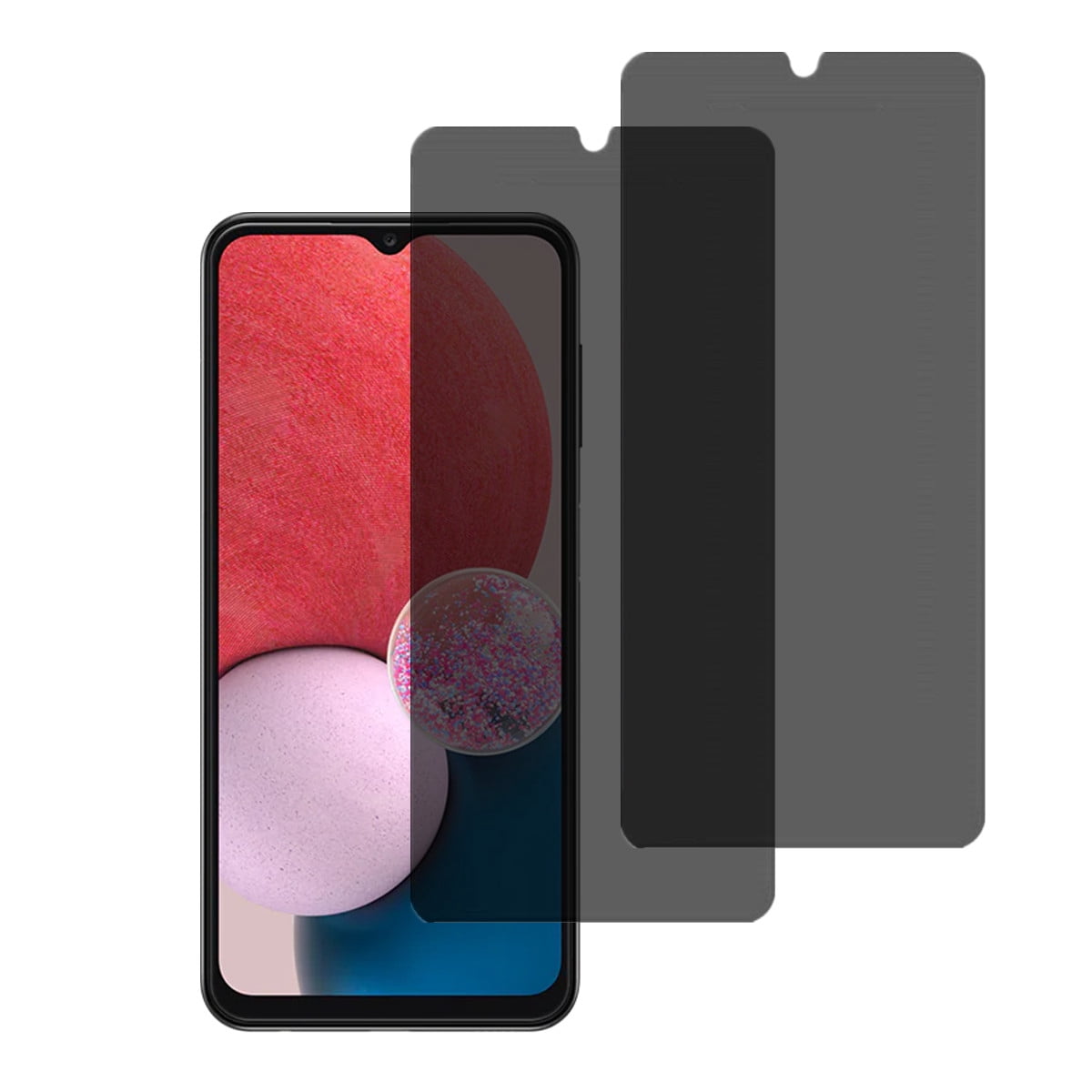 for Samsung Galaxy A13 4G Anti-spy Screen Protector - [2Pack] Easy to Install Anti-Scratch Privacy Protective Glass Screen Protector for Galaxy A13 4G