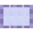 thumbnail image 1 of Ahgly Company Machine Washable Indoor Rectangle Transitional Heavenly Blue Area Rugs, 8' x 12', 1 of 7