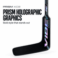 thumbnail image 3 of VIBE Mini Hockey Goalie Stick - Prism XC2 Composite - 25" – Holographic Design, 3 of 7