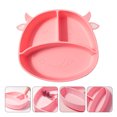 thumbnail image 4 of Divided Baby Suction Plate Divided Unbreakable Baby Toddler Kids Feeding Plate, 4 of 6