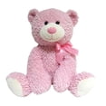 thumbnail image 1 of Kid Connection Pink Cuddly  Bear With Bow Plush Stuffed Animal 18”, 1 of 4
