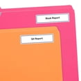 thumbnail image 2 of Avery Permanent Blue Border Report Cover Labels, 5 labels/Sheet, 3 sheets/pack- 20267, 2 of 4
