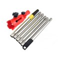 thumbnail image 2 of Paint Brush Extender Paint Roller Extension Pole Clamping Tool Telescopic Rod Paint Handle Tool for Painting The Ceiling 1.7M Set, 2 of 9