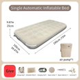 thumbnail image 2 of Portable Self Inflating Air Mattress,74.8 * 39.37Inch Queen Size, for Camping, Traveling, Backpacking, Inflatable Bed, Camping Inflatable Bed (Single), 2 of 7