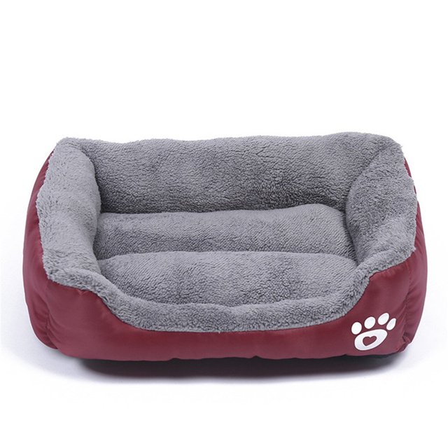 CHUANK Medium Dog Beds for Medium Dogs Washable Rectangle Dog Bed Medium Size Dog Orthopedic Dog Bed Warming Soft Calming Sleeping Puppy Bed Durable Pet Bed