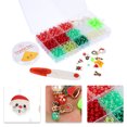 thumbnail image 3 of MasteelfCA 1 Set Christmas Beads Jewelry Making Kit Christmas Beads for Crafts Jewelry Making, 3 of 7