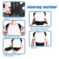 thumbnail image 4 of serony Posture Correction Adjustable Women Multi-Sizes Support Bands Elastic Lightweight Adult Back Corset Adult Working Walking L, 4 of 8